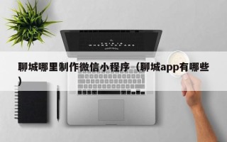 阿里聊城哪里制作微信小程序（聊城app有哪些）